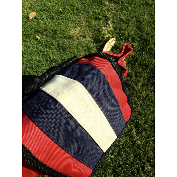 Tommy Hilfiger Vintage Mini Backpack Bag Y2K Brand Is Spelled Out 1990’s - Picture 5 of 9